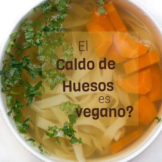 ¿El caldo de huesos es vegano?