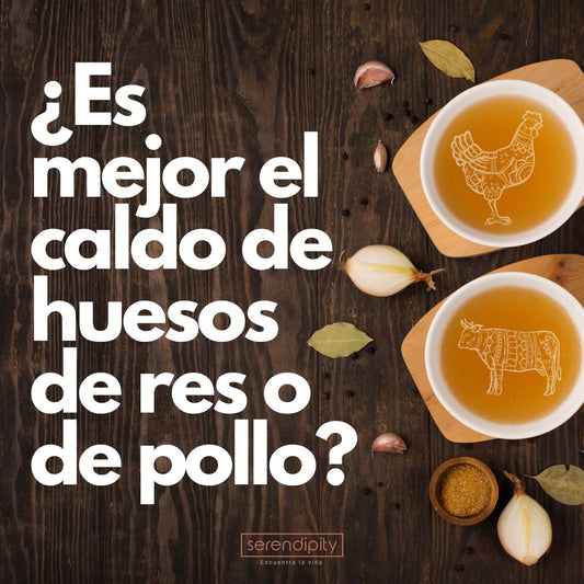 ¿Es mejor el caldo de huesos de res o de pollo?