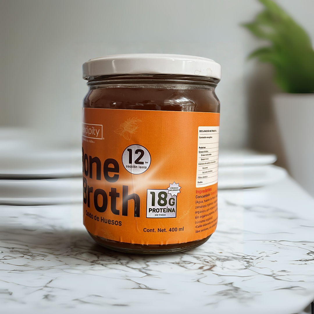 Paquete de Caldo de Huesos de Pavo Orgánico - 3, 6 o 12 unidades