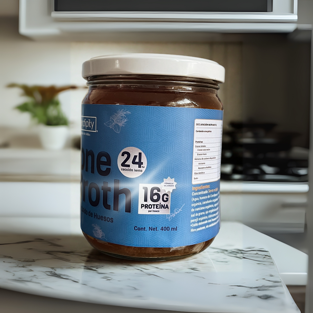 Paquete de Caldo de Huesos de Cordero Orgánico - 3, 6 o 12 unidades