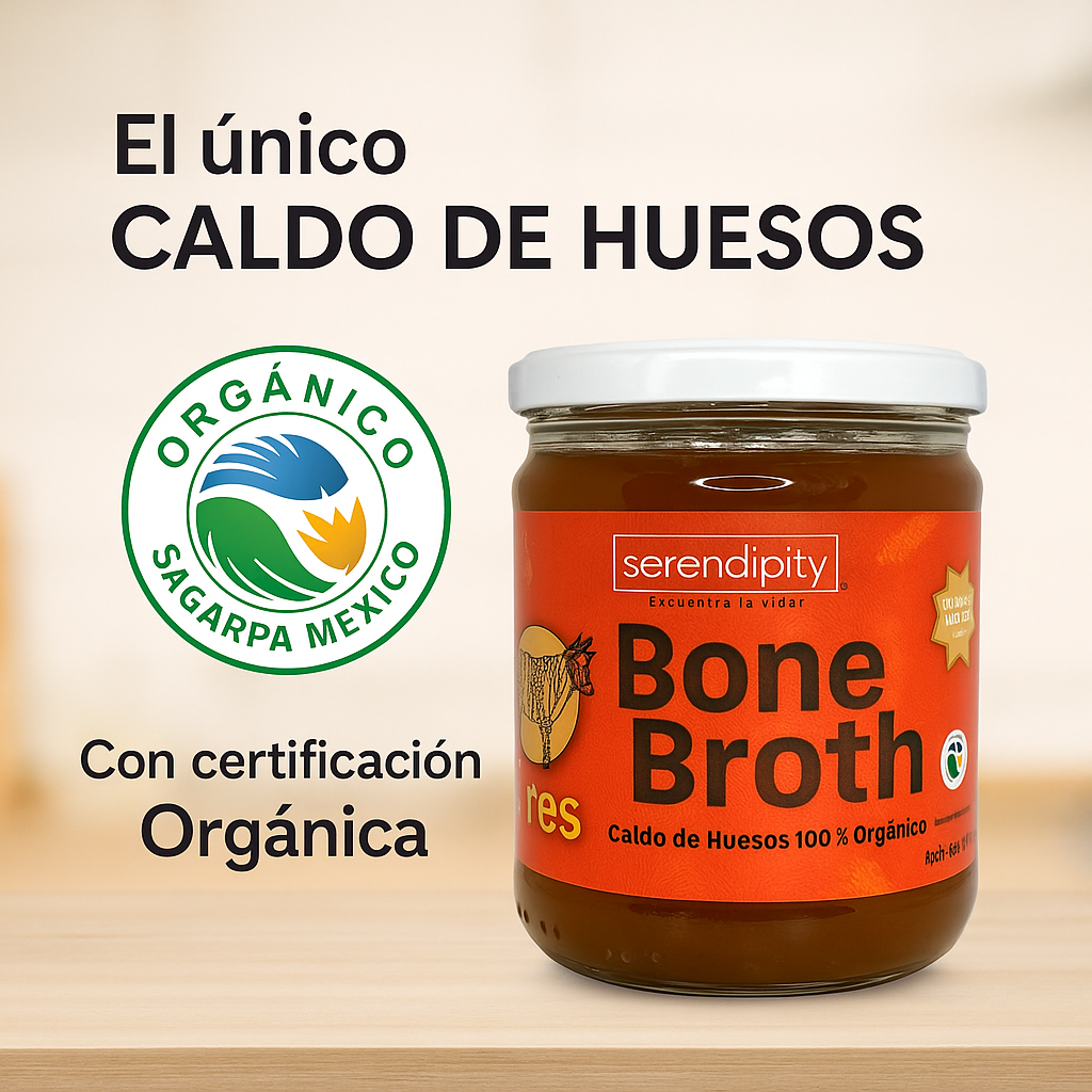 Paquete de Caldo de Huesos de Res Orgánico - 3, 6 o 12 unidades
