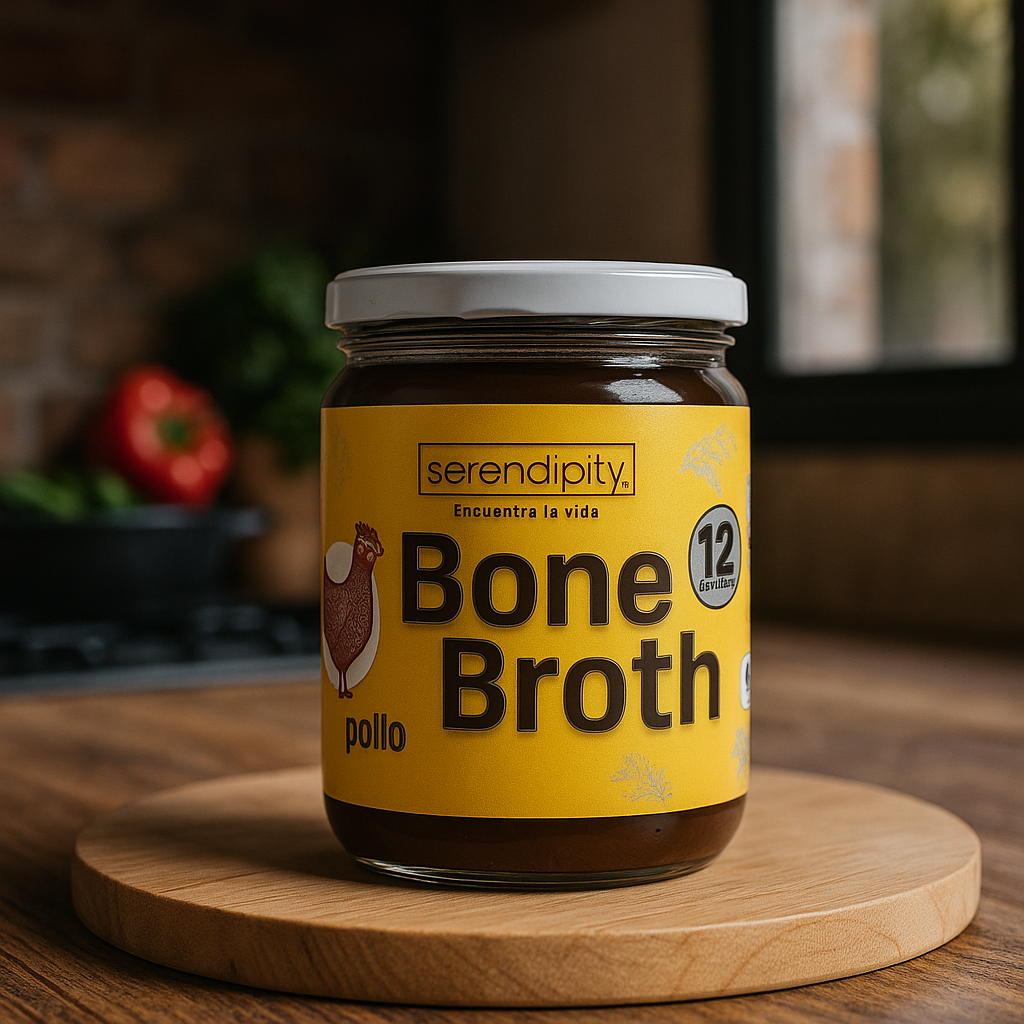 Paquete de Caldo de Huesos de Pollo Kosher Style - 3, 6 o 12 unidades