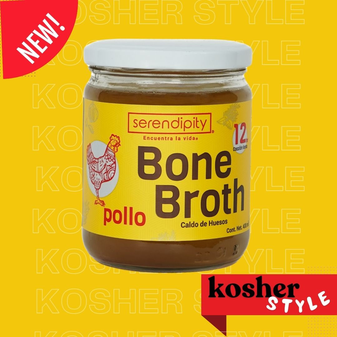 Paquete de Caldo de Huesos de Pollo Kosher Style - 3, 6 o 12 unidades