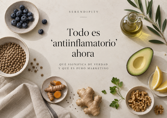 Todo es “antiinflamatorio” ahora: qué significa de verdad y qué es puro marketing
