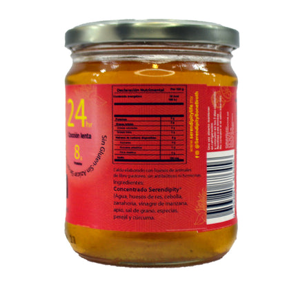 Bone Broth Res. Paquete de 6 y 12 frascos de 400 ml cada uno.