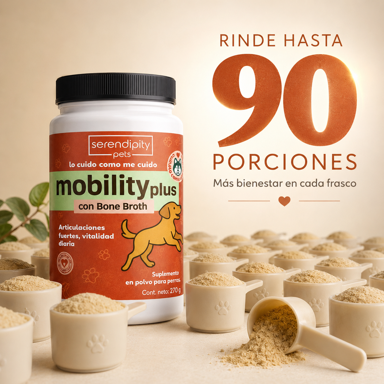 Serendipity Pets Mobility: El Impulso Articular para tu Perro Activo (y para Dieta BARF)